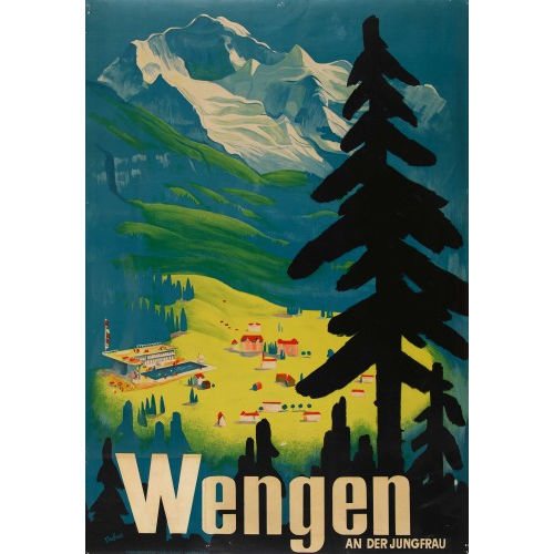 HANS TH�NI : 'Wengen' (DOBIASCHOFSKY AUKTIONEN AG)