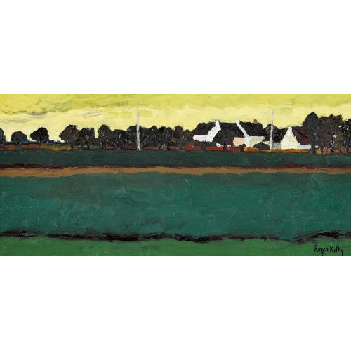 ROGER KATHY : Landschaft mit Bauernh�usern (DOBIASCHOFSKY AUKTIONEN AG)