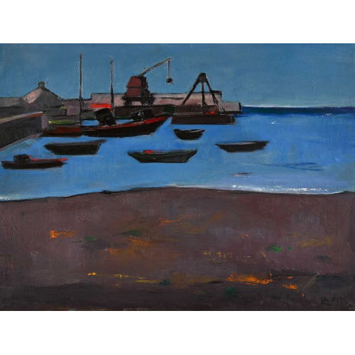 ITALO VALENTI : 'Il porto' (DOBIASCHOFSKY AUKTIONEN AG)