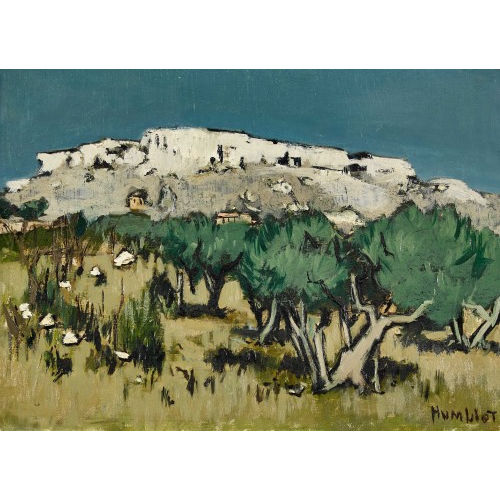 ROBERT HUMBLOT : S�dfranz�sische Landschaft mit Olivenb�umen (DOBIASCHOFSKY AUKTIONEN AG)