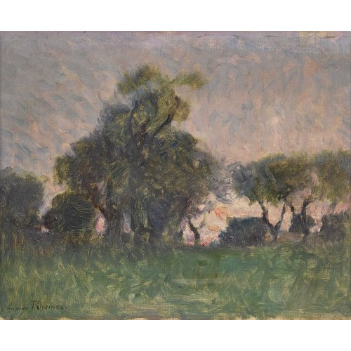 LOUIS RHEINER : 'Oliviers au Couchant' (DOBIASCHOFSKY AUKTIONEN AG)