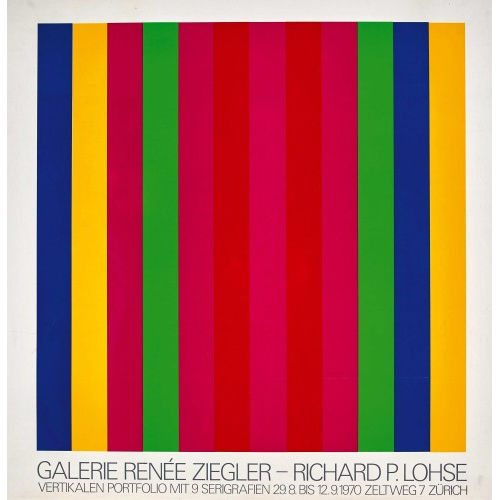 RICHARD PAUL LOHSE : 'Galerie Ren�e Ziegler - Richard P. Lohse' (DOBIASCHOFSKY AUKTIONEN AG)