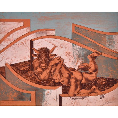 HANS ERNI : Minotaurus (DOBIASCHOFSKY AUKTIONEN AG)