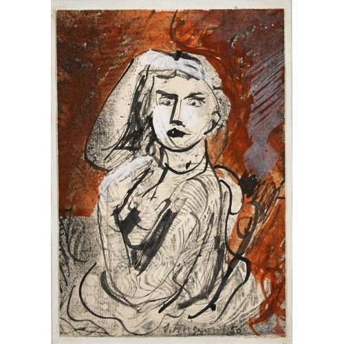 SERGE BRIGNONI : Portrait d′une femme (DOBIASCHOFSKY AUKTIONEN AG)