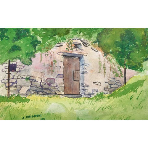 SERGE BRIGNONI : 'Grotto in Ticino' (DOBIASCHOFSKY AUKTIONEN AG)