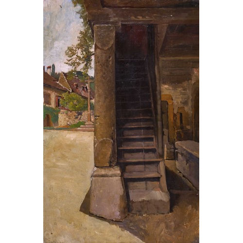GUSTAVE JEANNERET : L′escalier (DOBIASCHOFSKY AUKTIONEN AG)