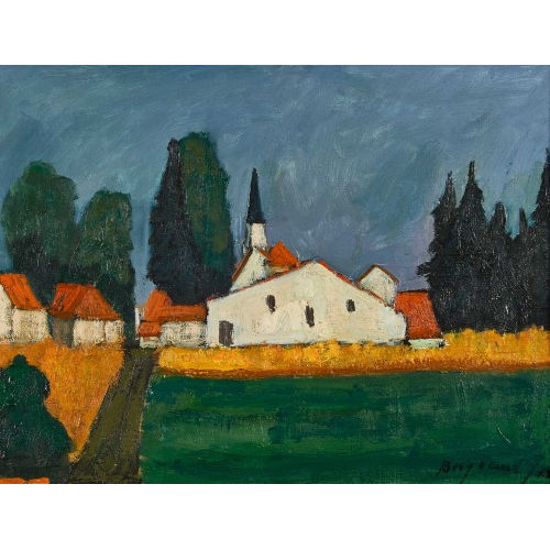 GEORGES BORGEAUD : Juralandschaft (DOBIASCHOFSKY AUKTIONEN AG)
