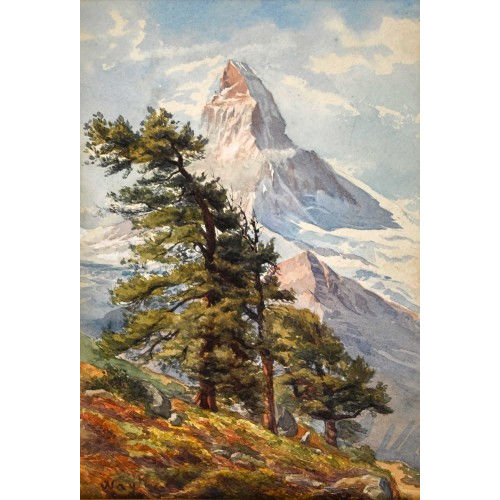 CHARLES JONES WAY : Das Matterhorn (DOBIASCHOFSKY AUKTIONEN AG)