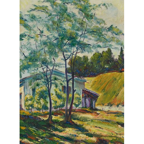 LOUIS D�RR : 'Haus in der Sonne' (DOBIASCHOFSKY AUKTIONEN AG)