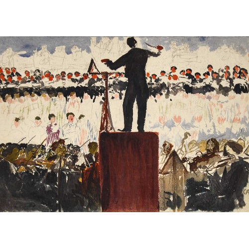 CUNO AMIET : 'Der Dirigent' (DOBIASCHOFSKY AUKTIONEN AG)