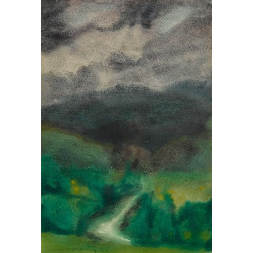 GIOVANNI BATTISTA MOLTENI : Paesaggio (DOBIASCHOFSKY AUKTIONEN AG)