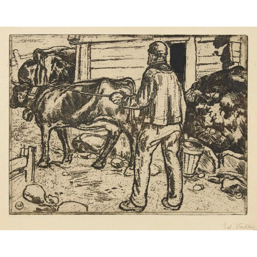 �DOUARD VALLET : 'Berger et vaches' (DOBIASCHOFSKY AUKTIONEN AG)