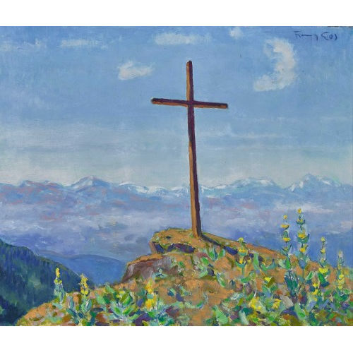 FRAN�OIS GOS : 'Croix de Bovonnaz' (DOBIASCHOFSKY AUKTIONEN AG)