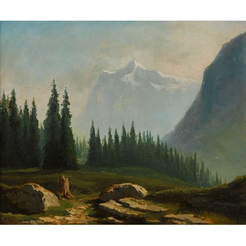 ALBERT HENRY JOHN GOS : Das Wetterhorn (DOBIASCHOFSKY AUKTIONEN AG)