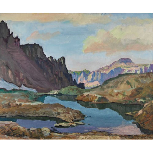 ALBERT NYFELER : 'Bergsee' (DOBIASCHOFSKY AUKTIONEN AG)
