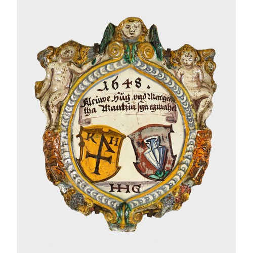 OFENKACHEL : Winterthur, um 1648 (Hans Heinrich II Graf, 1611-1653) (DOBIASCHOFSKY AUKTIONEN AG)