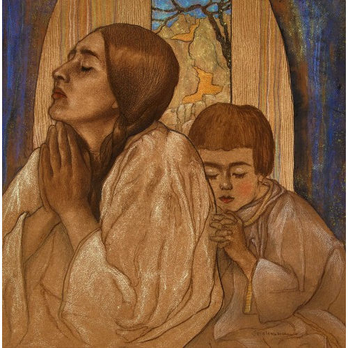 CHARLES-CLOS OLSOMMER : La pri�re (DOBIASCHOFSKY AUKTIONEN AG)