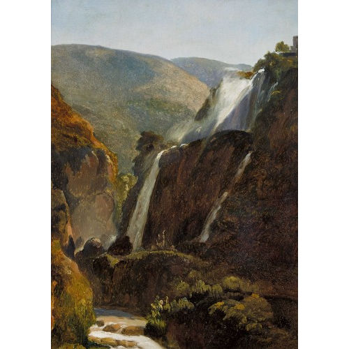 JOHANN MARTIN VON ROHDEN : Die Wasserf�lle von Tivoli (DOBIASCHOFSKY AUKTIONEN AG)