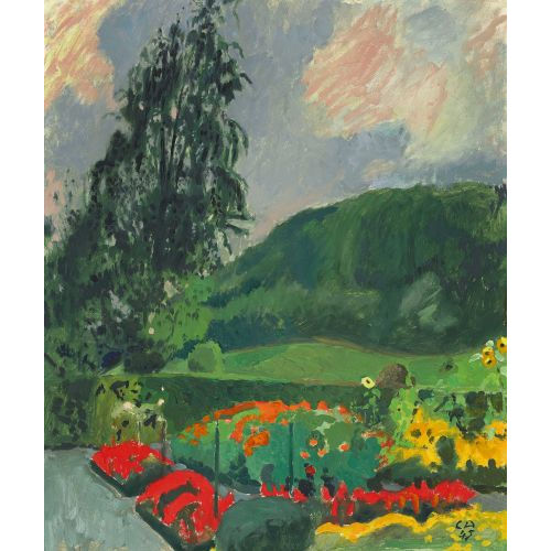 CUNO AMIET : 'Gewitterstimmung' (DOBIASCHOFSKY AUKTIONEN AG)