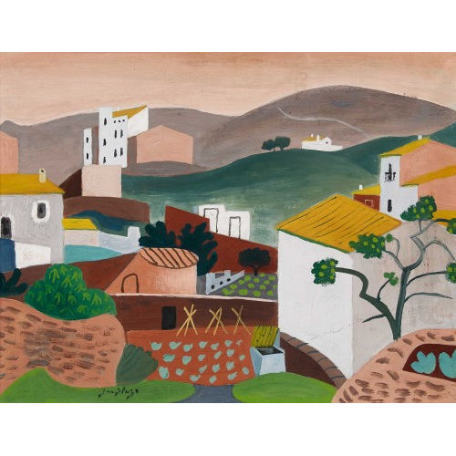 JEAN HUGO : 'Jardin de Cadaqu�s' (DOBIASCHOFSKY AUKTIONEN AG)