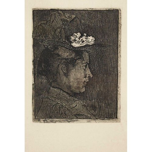 CUNO AMIET : 'Die zuk�nftige Gattin des K�nstlers' (DOBIASCHOFSKY AUKTIONEN AG)