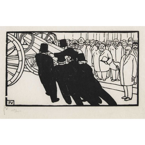 F�LIX VALLOTTON : 'Les N�crophores' (DOBIASCHOFSKY AUKTIONEN AG)