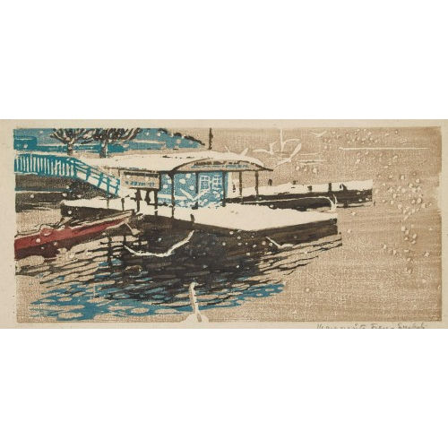 MARGUERITE FREY-SURBEK : Am Quai (DOBIASCHOFSKY AUKTIONEN AG)