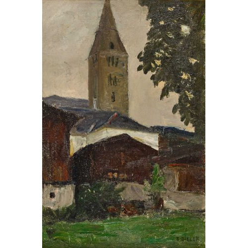 ERNEST BI�LER : �glise de Saint-Germain (DOBIASCHOFSKY AUKTIONEN AG)