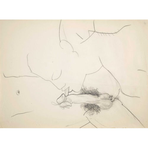 JEAN COCTEAU : 'Erotique - deux hommes' (DOBIASCHOFSKY AUKTIONEN AG)