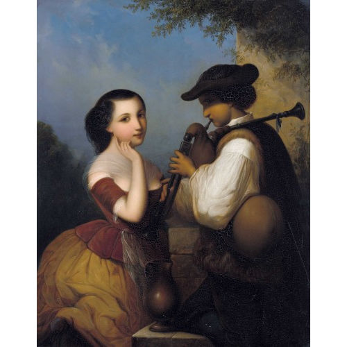 HENRI CHARLES ANTOINE BARON : 'Le concert rustique' (DOBIASCHOFSKY AUKTIONEN AG)