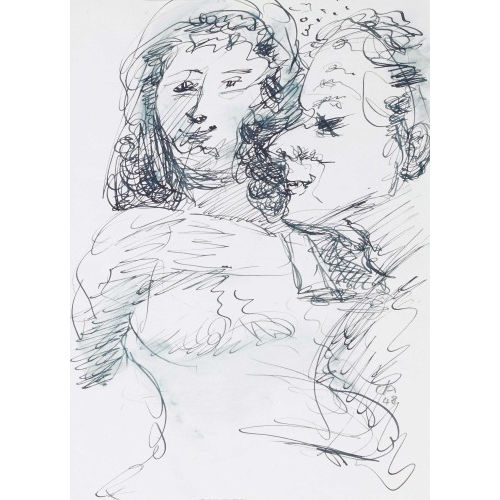CUNO AMIET : Das Paar (DOBIASCHOFSKY AUKTIONEN AG)