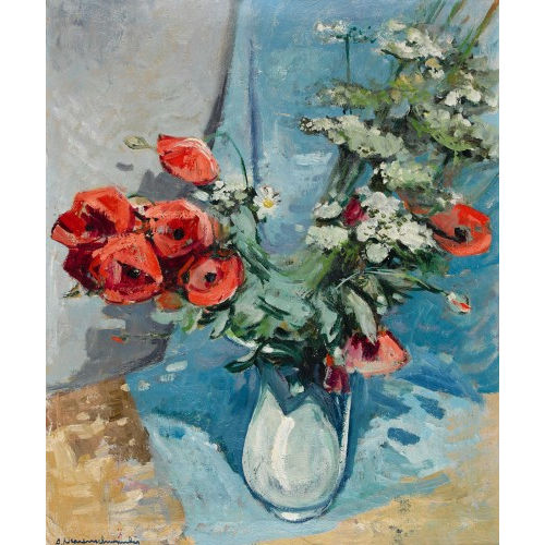 ALBERT NEUENSCHWANDER : Blumenstillleben (DOBIASCHOFSKY AUKTIONEN AG)