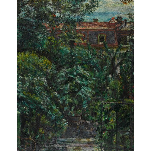 MARTIN LAUTERBURG : 'Gartenlandschaft' (DOBIASCHOFSKY AUKTIONEN AG)