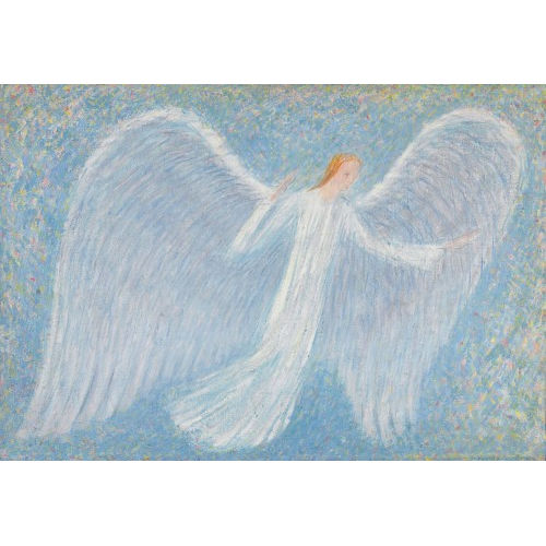 WERNER GFELLER : Engel in Blau (DOBIASCHOFSKY AUKTIONEN AG)