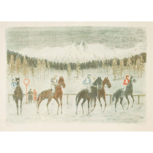 LEONHARD MEISSER : Polospieler (DOBIASCHOFSKY AUKTIONEN AG)
