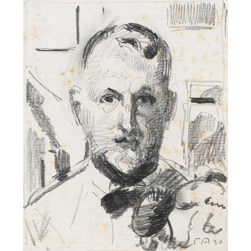 CUNO AMIET : Selbstbildnis (DOBIASCHOFSKY AUKTIONEN AG)