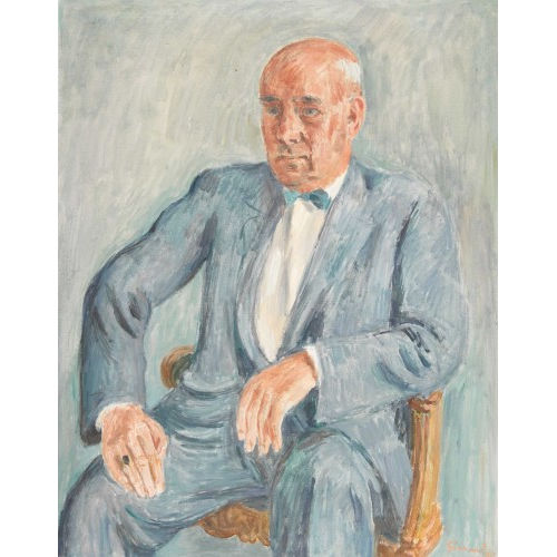WILHELM GIMMI : Dreiviertelportr�t eines 60-j�hrigen Herrn (DOBIASCHOFSKY AUKTIONEN AG)
