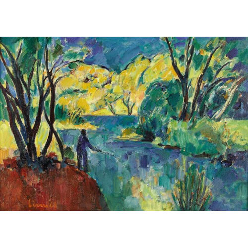 CARL WALTER LINER : 'Fischer am See' (DOBIASCHOFSKY AUKTIONEN AG)