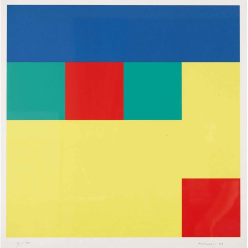 CAMILLE GRAESER : 'Dislozierendes Quadrat' (DOBIASCHOFSKY AUKTIONEN AG)