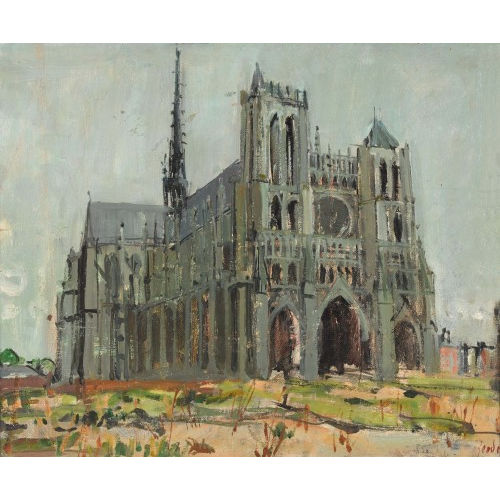 RUDOLF ZENDER : Die Kathedrale Notre-Dame in Amiens (DOBIASCHOFSKY AUKTIONEN AG)