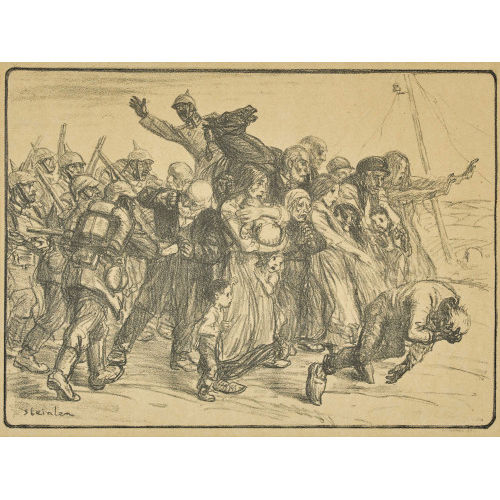 TH�OPHILE-ALEXANDRE STEINLEN : Die Flucht (DOBIASCHOFSKY AUKTIONEN AG)