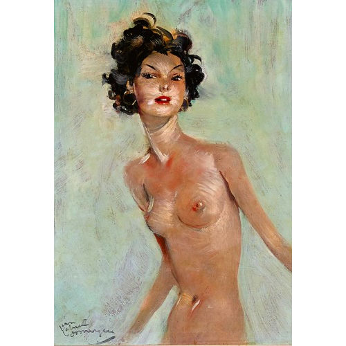JEAN-GABRIEL DOMERGUE : 'Marylene' (DOBIASCHOFSKY AUKTIONEN AG)