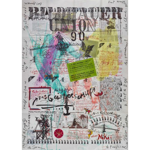 JEAN TINGUELY : 'Bildhauer Union 90' (DOBIASCHOFSKY AUKTIONEN AG)