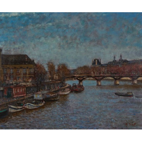 FRAN�OIS GALL : Pont des Arts � Paris (DOBIASCHOFSKY AUKTIONEN AG)