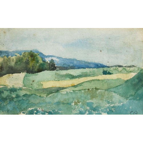 CUNO AMIET : 'Solothurn mit Jura, R�ti' (DOBIASCHOFSKY AUKTIONEN AG)