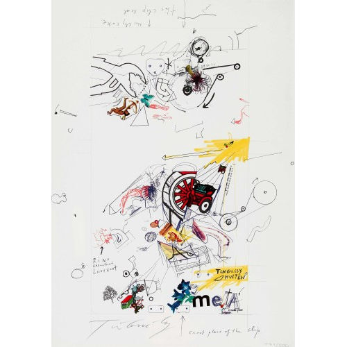 JEAN TINGUELY : 'meta' (DOBIASCHOFSKY AUKTIONEN AG)