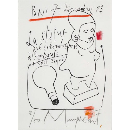 RUDOLF MUMPRECHT : 'La statur' (DOBIASCHOFSKY AUKTIONEN AG)