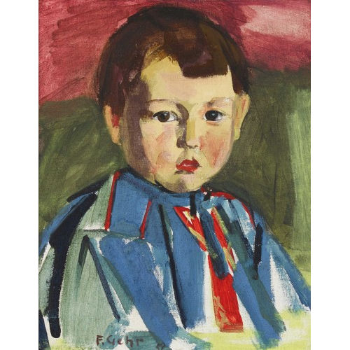 FERDINAND GEHR : Knabenportrt (DOBIASCHOFSKY AUKTIONEN AG)
