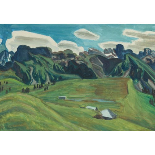 FRED STAUFFER : Berglandschaft (DOBIASCHOFSKY AUKTIONEN AG)