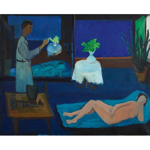 WALTER SCH�LCHLI : 'Interieur I' (DOBIASCHOFSKY AUKTIONEN AG)